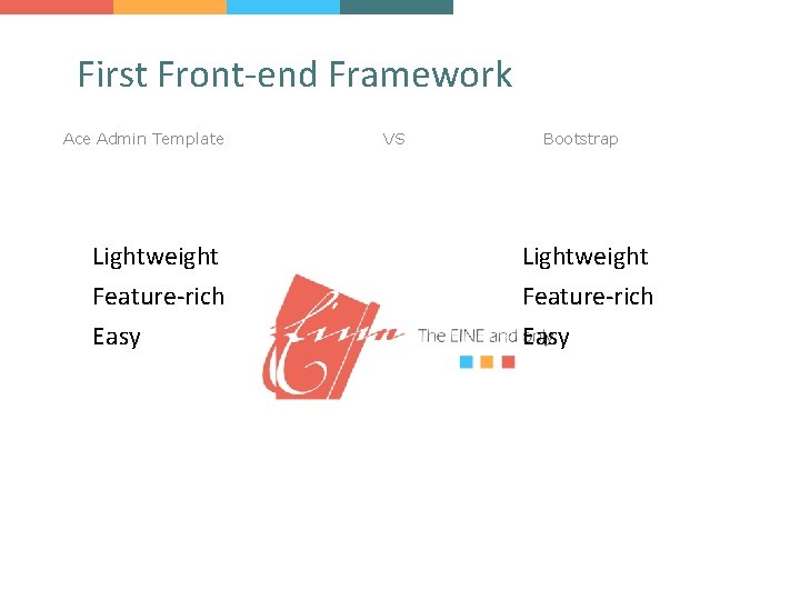 First Front-end Framework Ace Admin Template Lightweight Feature-rich Easy VS Bootstrap Lightweight Feature-rich Easy