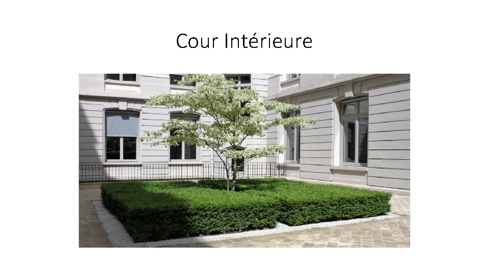 Cour Intérieure 