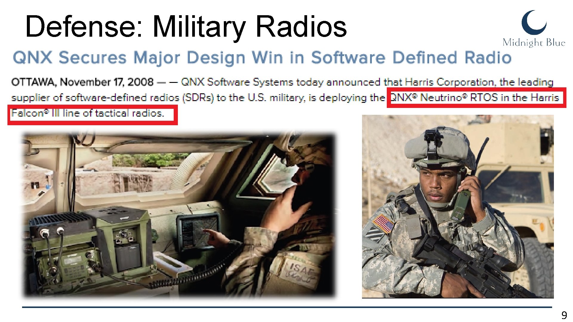 Defense: Military Radios 9 