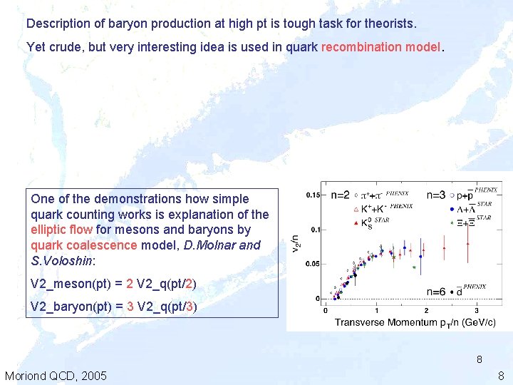 Description of baryon production at high pt is tough task for theorists. Yet crude,