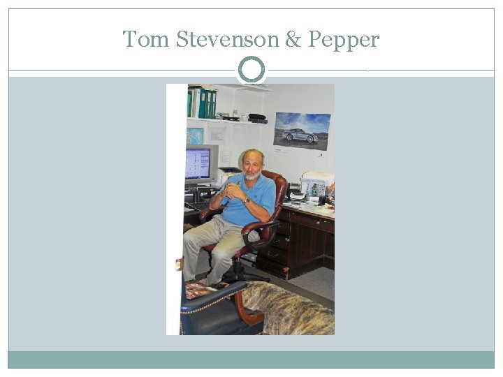 Tom Stevenson & Pepper 