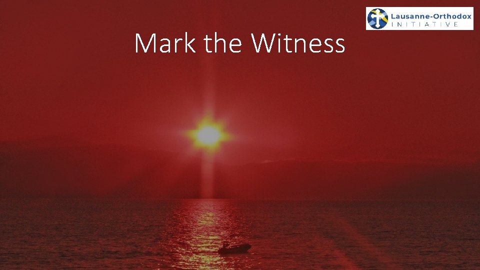 Mark the Witness 