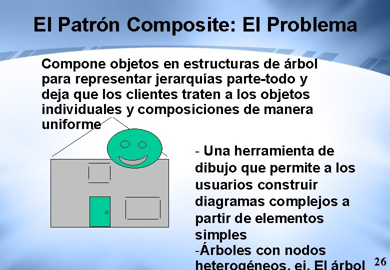 El Patrón Composite: El Problema Compone objetos en estructuras de árbol para representar jerarquías