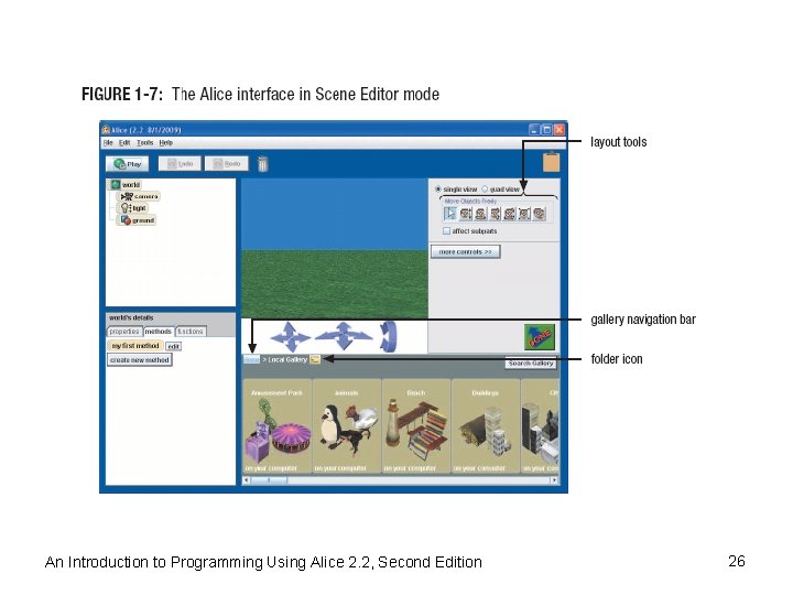 An Introduction to Programming Using Alice 2. 2, Second Edition 26 