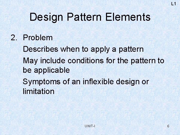 DESIGN PATTERNS B TECH III YR II SEMESTER