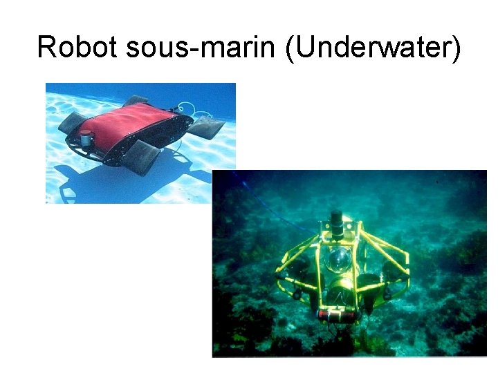 Robot sous-marin (Underwater) 20 