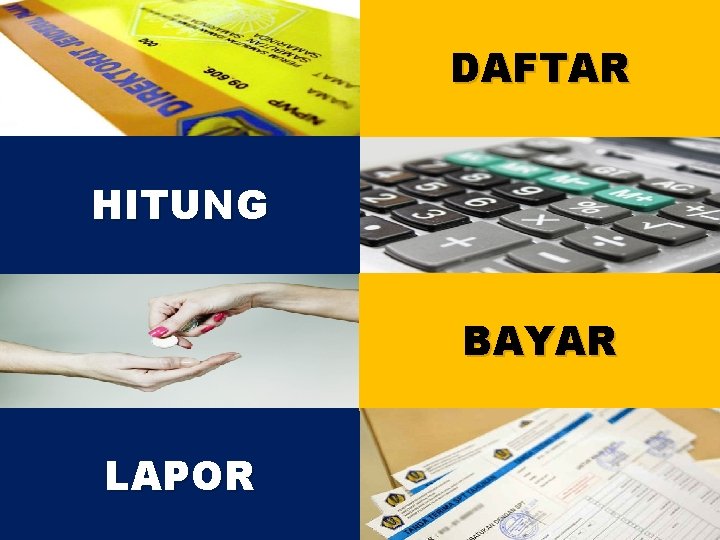 DAFTAR HITUNG SELF ASSESSMENT SYSTEM BAYAR LAPOR 