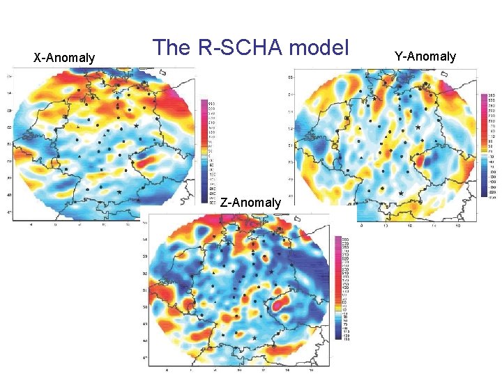 X-Anomaly The R-SCHA model Z-Anomaly Y-Anomaly 