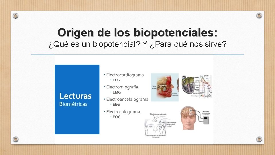 Origen de los biopotenciales: ¿Qué es un biopotencial? Y ¿Para qué nos sirve? 