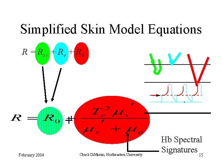 Simplified Skin Model Equations R = Rsc + Re + Rd + February 2004