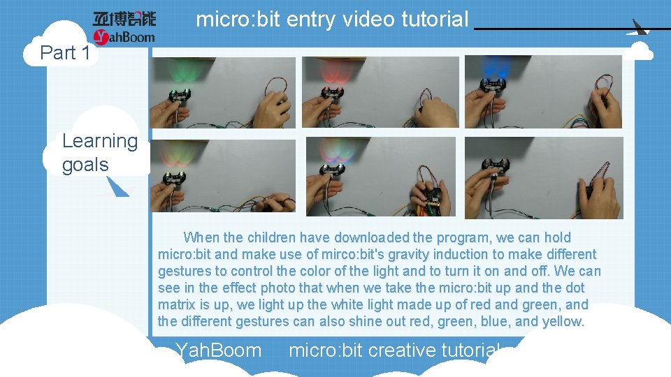 micro: bit entry video tutorial Part 1 Learning goals When the children have downloaded