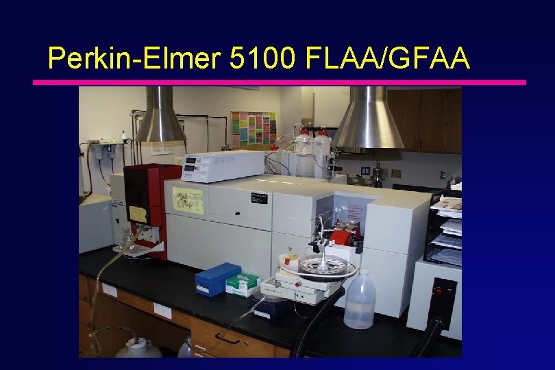 Perkin-Elmer 5100 FLAA/GFAA 