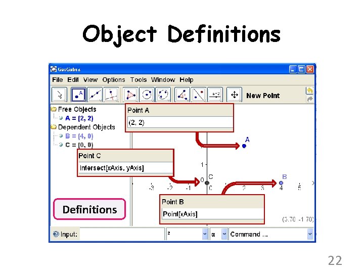 Object Definitions 22 