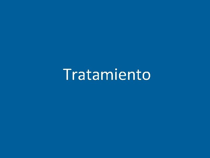 Tratamiento 