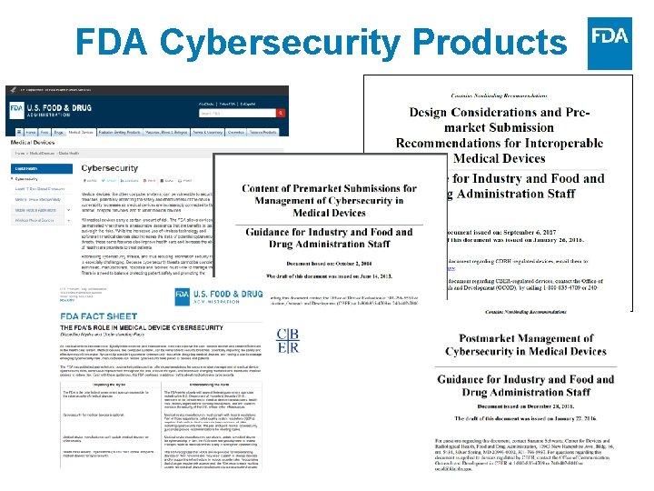 FDA Cybersecurity Products 51 