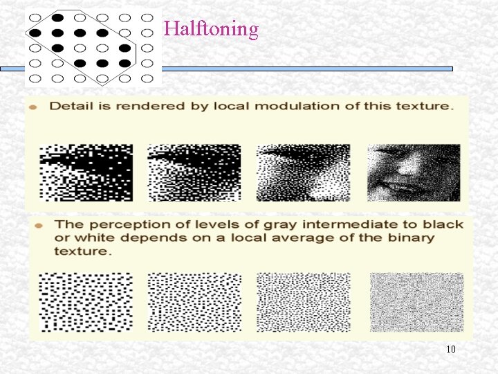 Halftoning 10 Halftoning 10