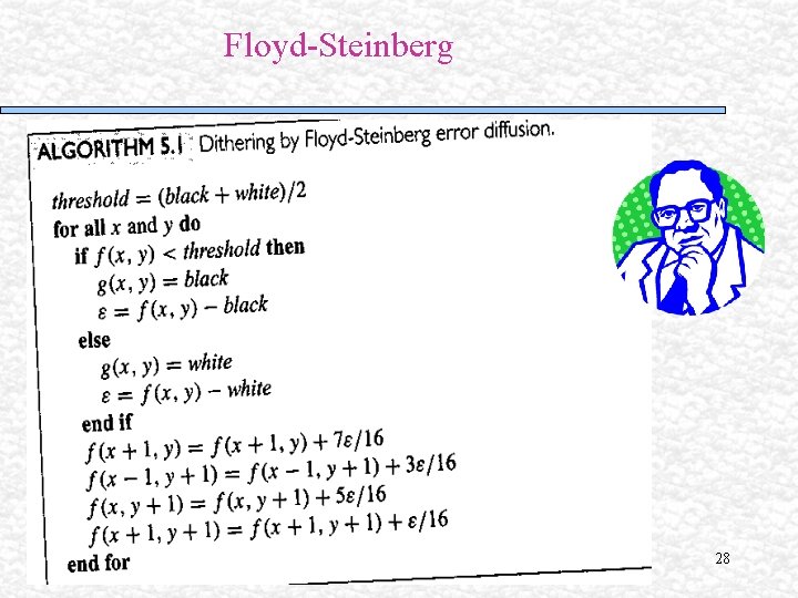 Floyd-Steinberg 28 Floyd-Steinberg 28