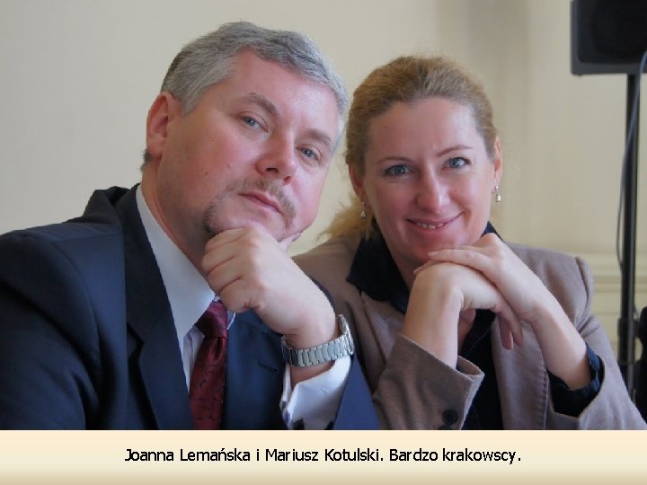 Joanna Lemańska i Mariusz Kotulski. Bardzo krakowscy. 