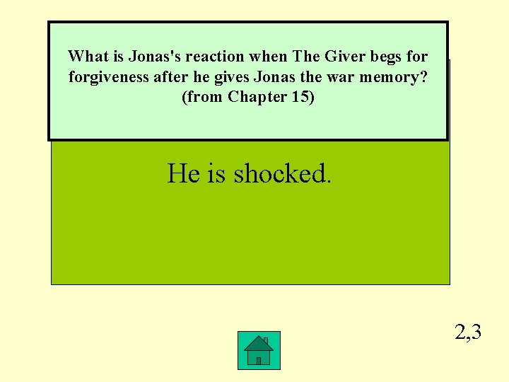What is Jonas's reaction when The Giver begs forgiveness after he gives Jonas the