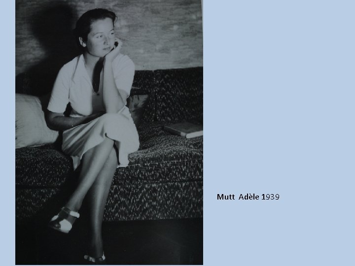 Mutt Adèle 1939 