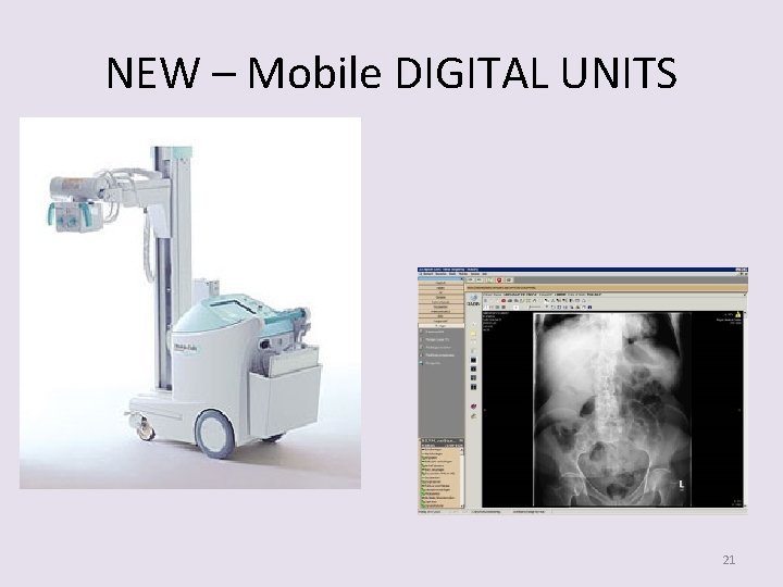 NEW – Mobile DIGITAL UNITS 21 