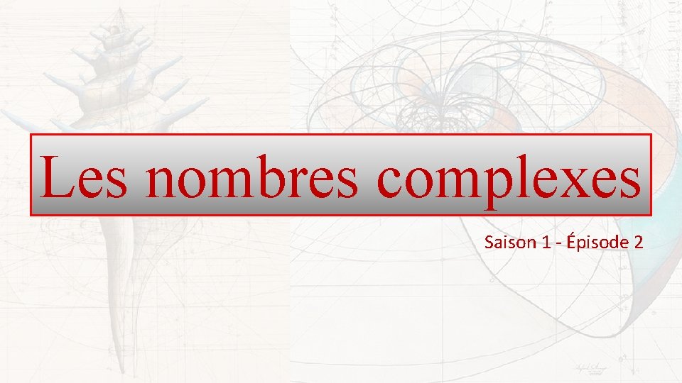 Les nombres complexes Saison 1 - Épisode 2 