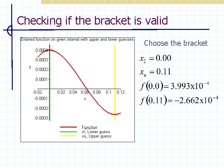 Checking if the bracket is valid Choose the bracket 