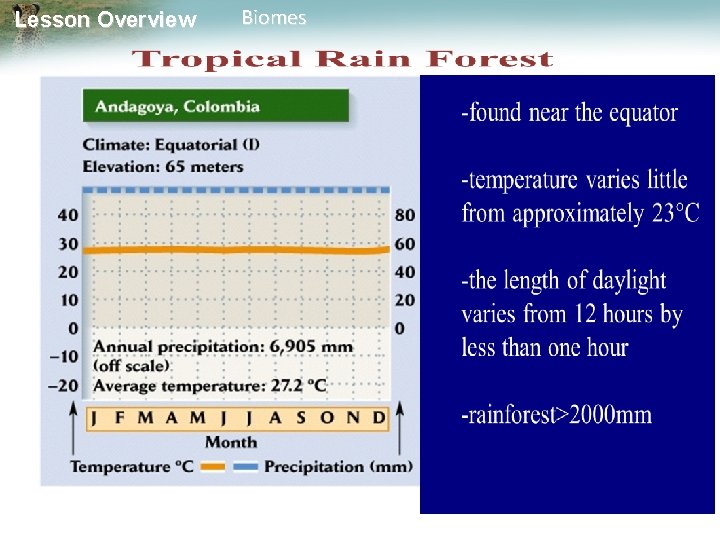 Lesson Overview Biomes 