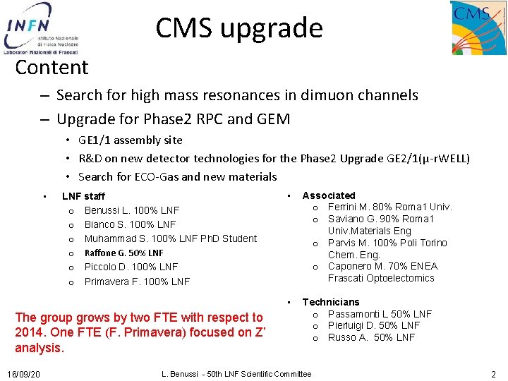 CMS upgrade Content – Search for high mass resonances in dimuon channels – Upgrade