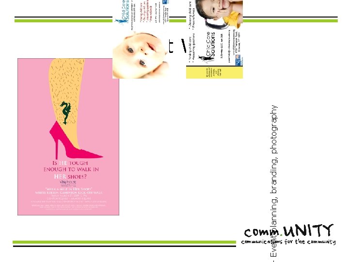 Event planning, branding, photography Client Work 