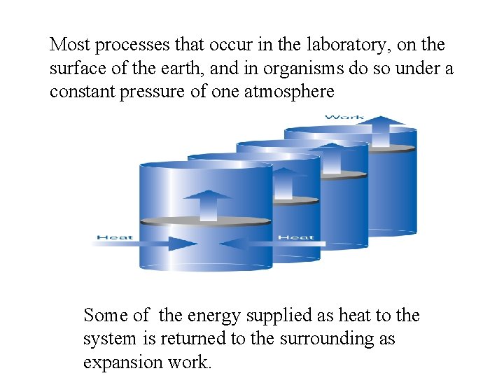 Most processes that occur in the laboratory, on the surface of the earth, and