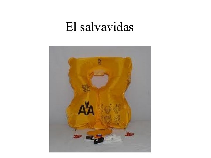 El salvavidas 