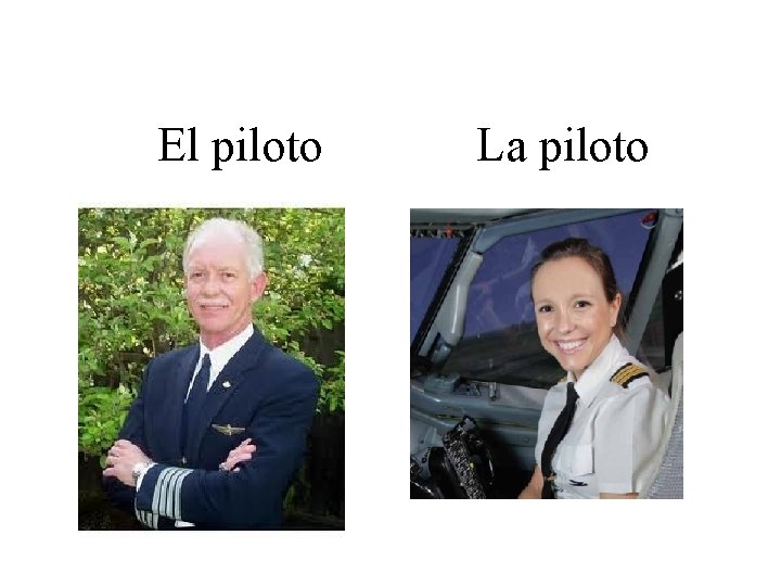 El piloto La piloto 