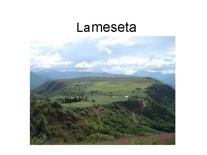 La meseta 