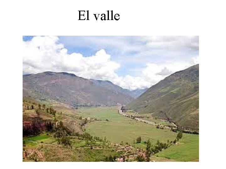 El valle 