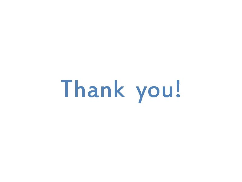 Thank you! 