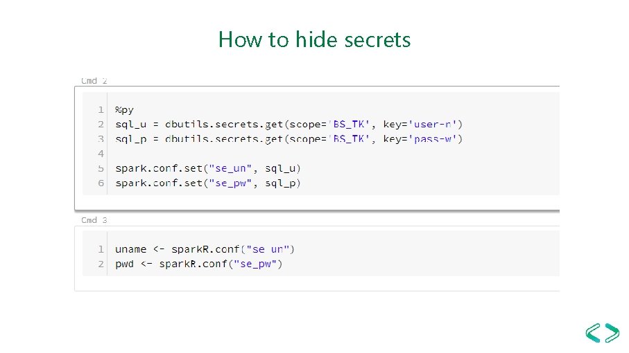 How to hide secrets 