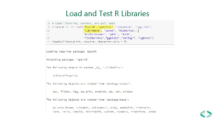 Load and Test R Libraries 