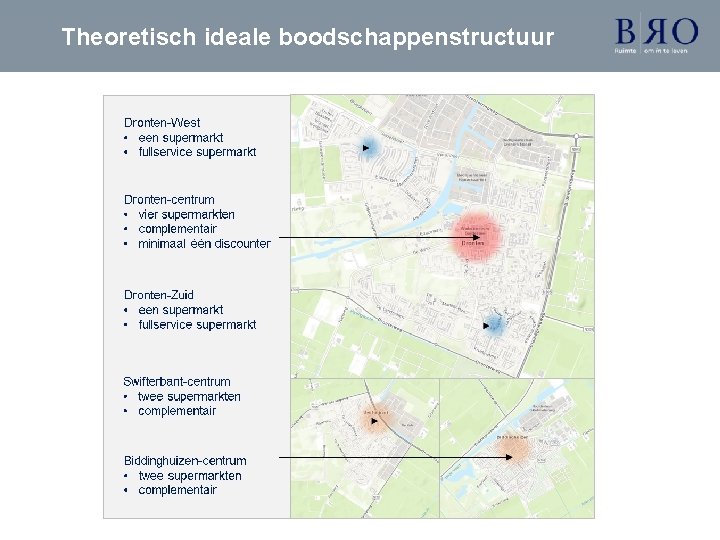 Theoretisch ideale boodschappenstructuur 
