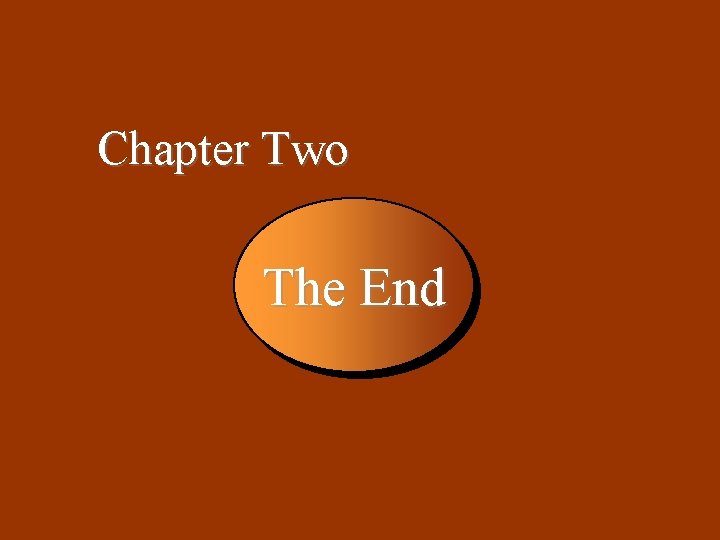 2 -27 Chapter Two The End 