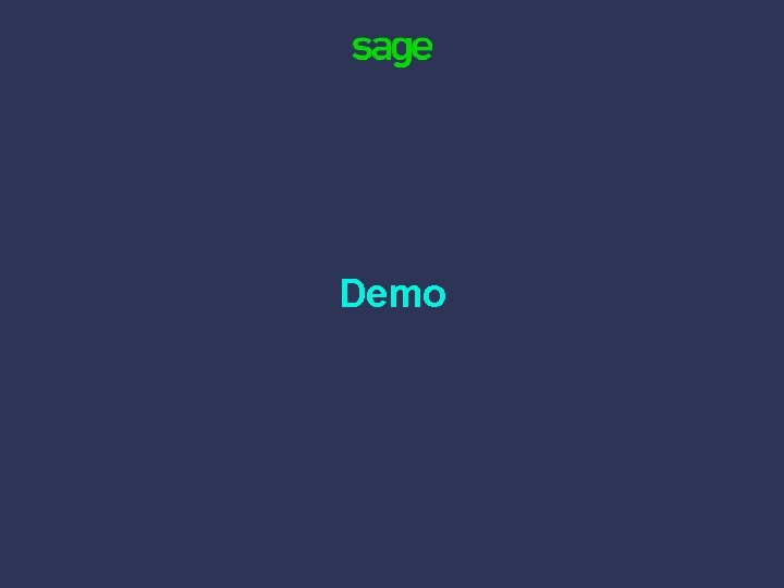 Demo 