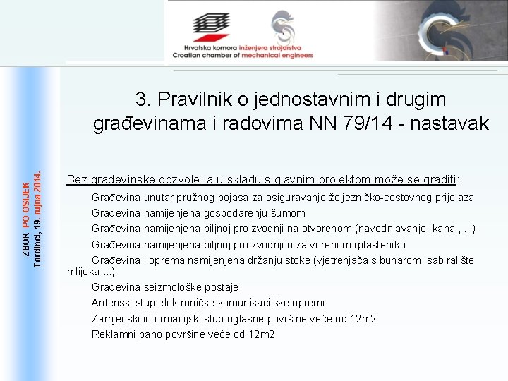 ZBOR PO OSIJEK 19. . rujna 2014. Tordinci, 19 3. Pravilnik o jednostavnim i