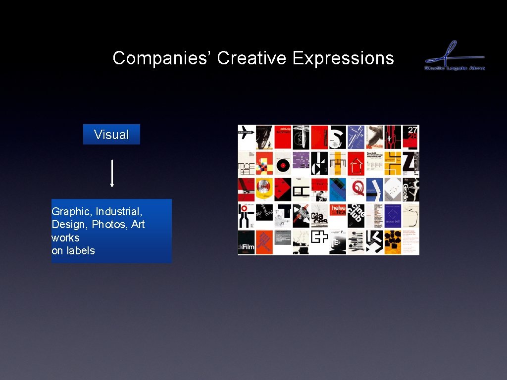 Companies’ Creative Expressions Visual Graphic, Industrial, Design, Photos, Art works on labels 