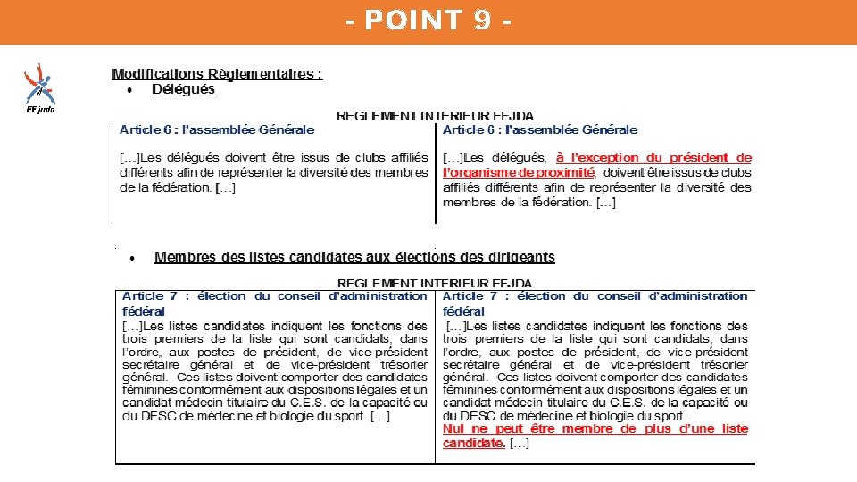 - POINT 9 - 