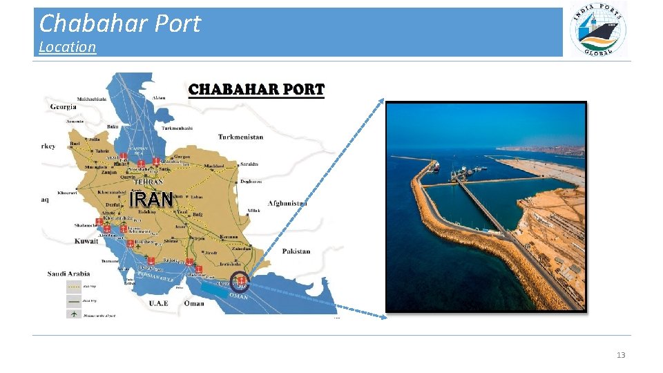 Chabahar Port Location 13 
