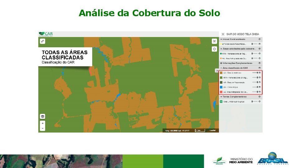 Análise da Cobertura do Solo 