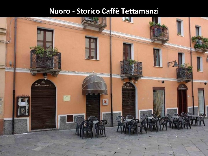 Nuoro - Storico Caffè Tettamanzi 