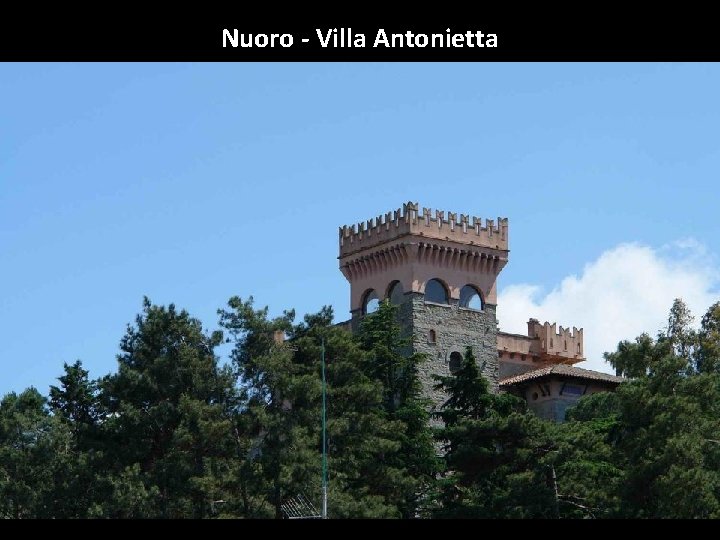 Nuoro - Villa Antonietta 