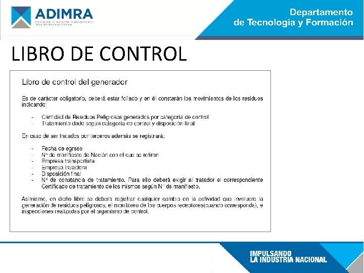LIBRO DE CONTROL 