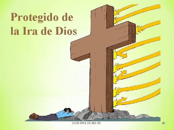 Protegido de la Ira de Dios © EBI 2014, SS-962 -CD 40 